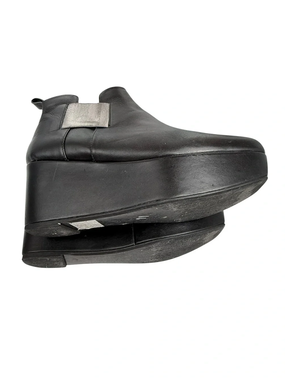 Robert Clergerie Platform Leather Wedge ankle Booties size 37